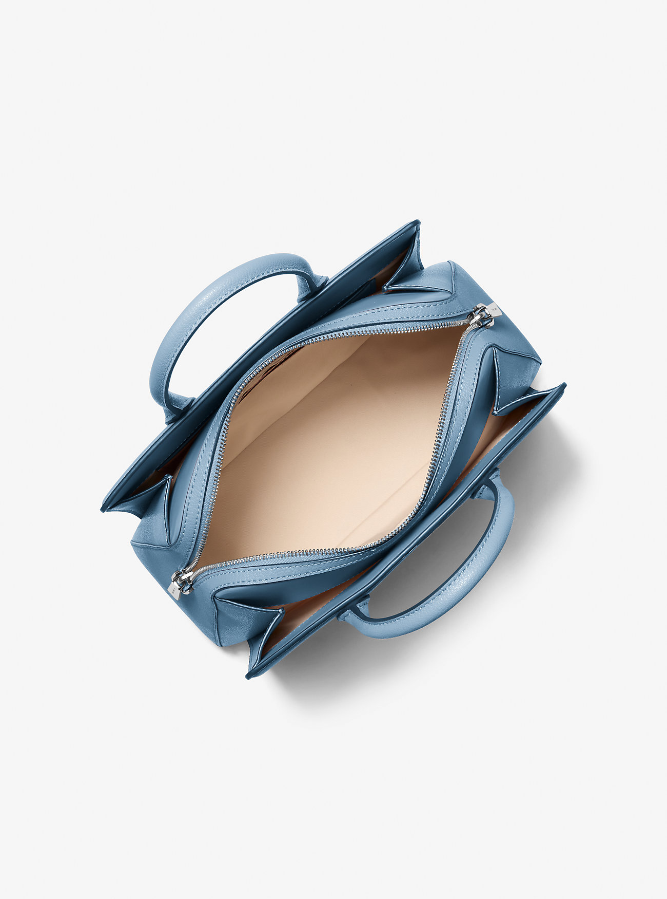 Laila medium skinnveske – CHAMBRAY