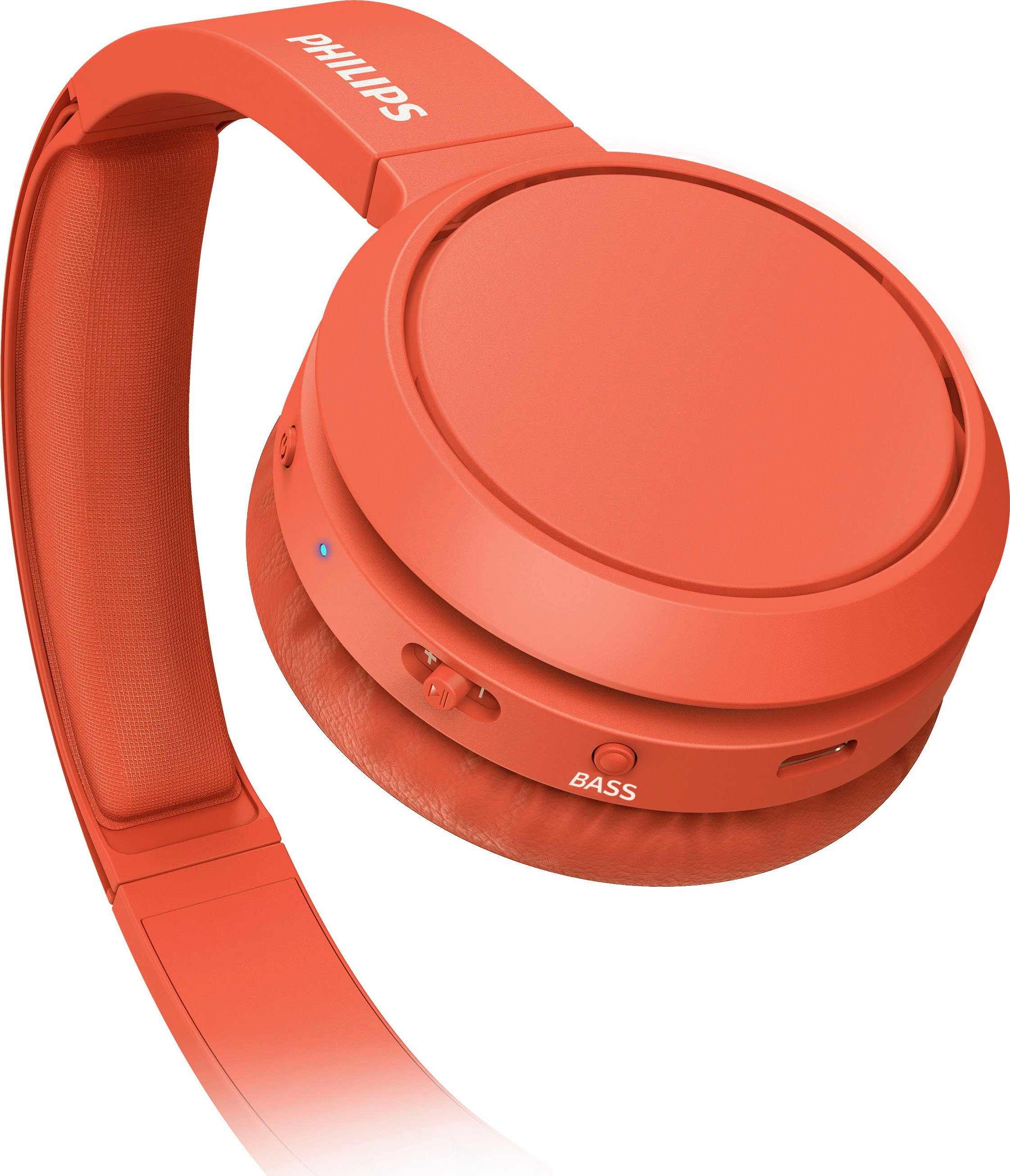 Philips TAH4205 Over-Ear-Kopfhörer (Rauschunterdrückung, integrierte Steuerung für Anrufe und Musik, A2DP Bluetooth, AVRCP Bluetooth, Bluetooth, HFP, HSP)