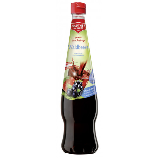 Mautner Markhof Feiner Fruchtsirup Waldbeere 0,7L