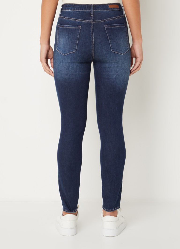 Articles Of Society Heather mid waist skinny jeans with dark wash