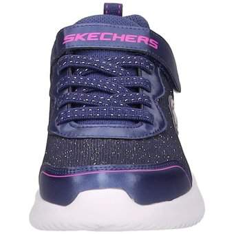 Skechers Bonnder Girly Groove Sneaker in blau