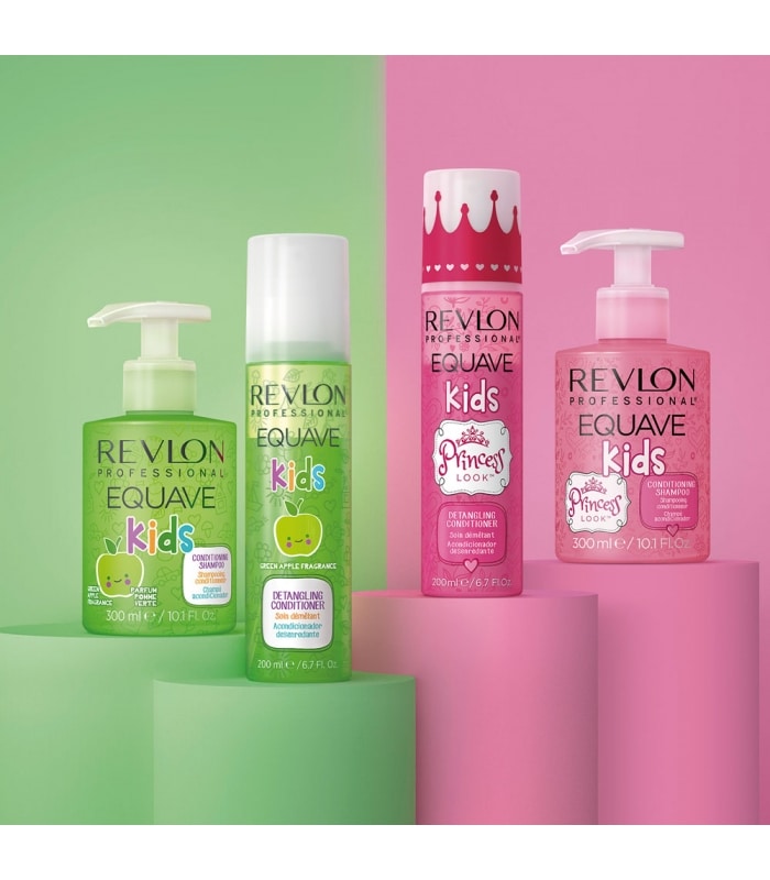 REVLON PROFESSIONAL-EQUAVE KIDS-Démêlant Instantané sans rinçage pour enfants - Parfum Pomme