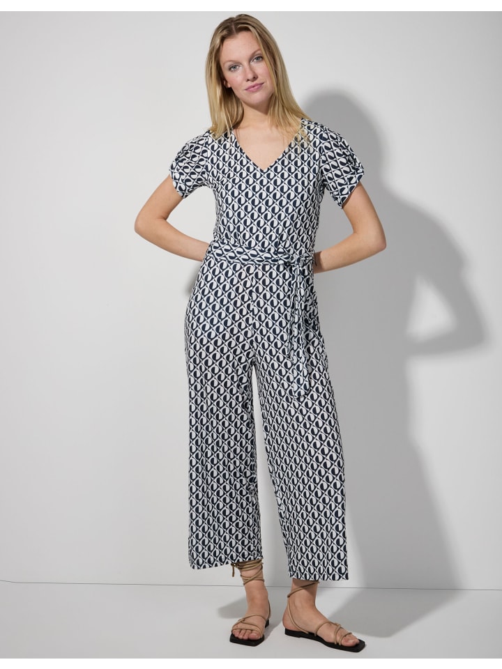 More & More Jumpsuit in dunkelblau günstig kaufen