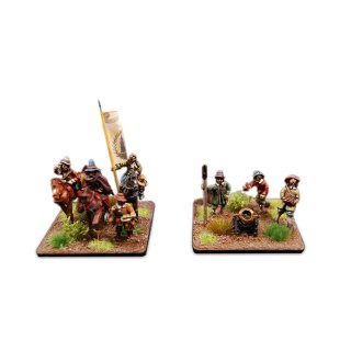 Colonel von Winter and mortar