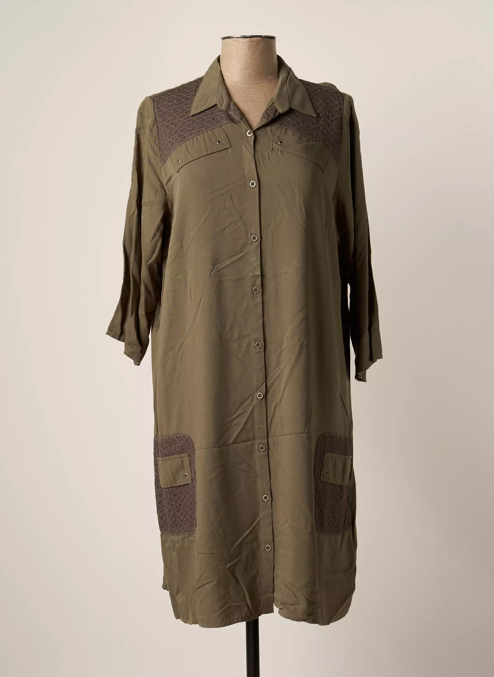 Mado Et Les Autres Robes Mi Longues Femme couleur vert