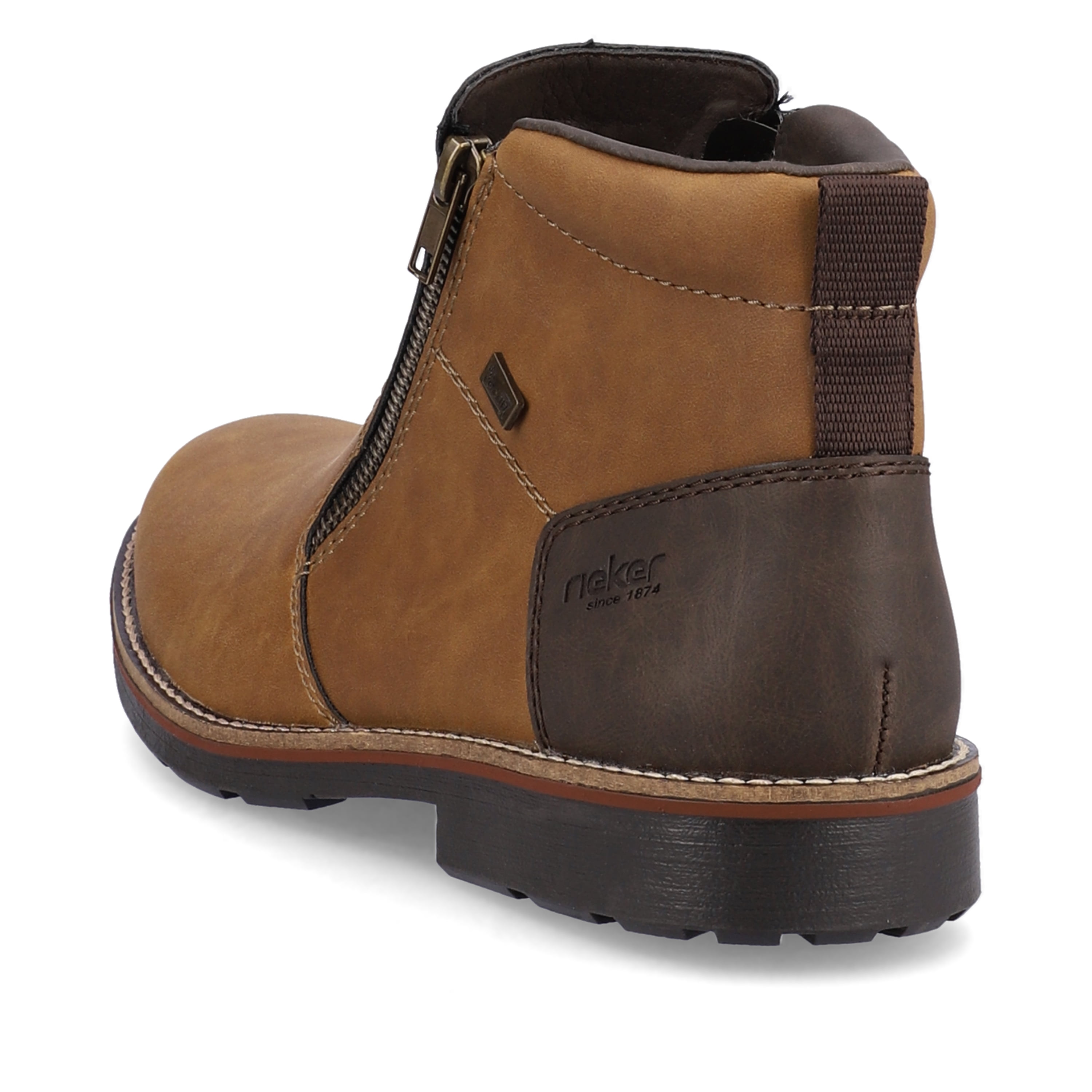 Rieker Herren Kurzstiefel nougatbraun