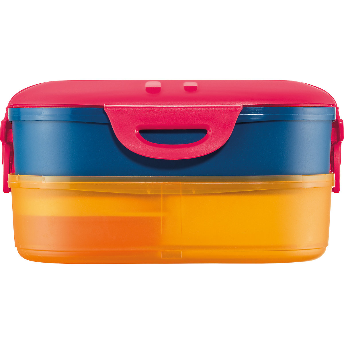 Brotdose PICNIK Kids Concept 3in1 rot/orange, 1.400 ml