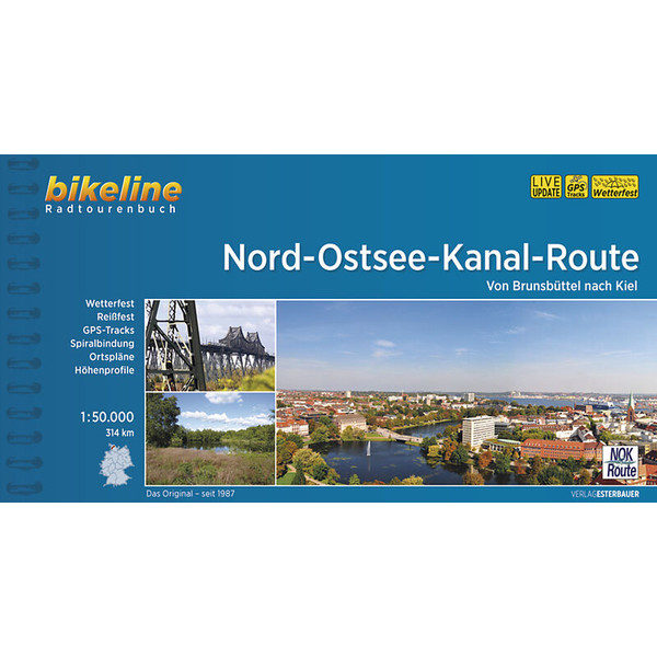 NORD-OSTSEE-KANAL-ROUTE - Radwanderführer