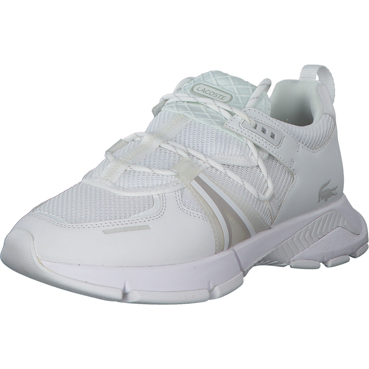 Lacoste L003 43SFA0062, Sneakers Low, Damen, Weiß