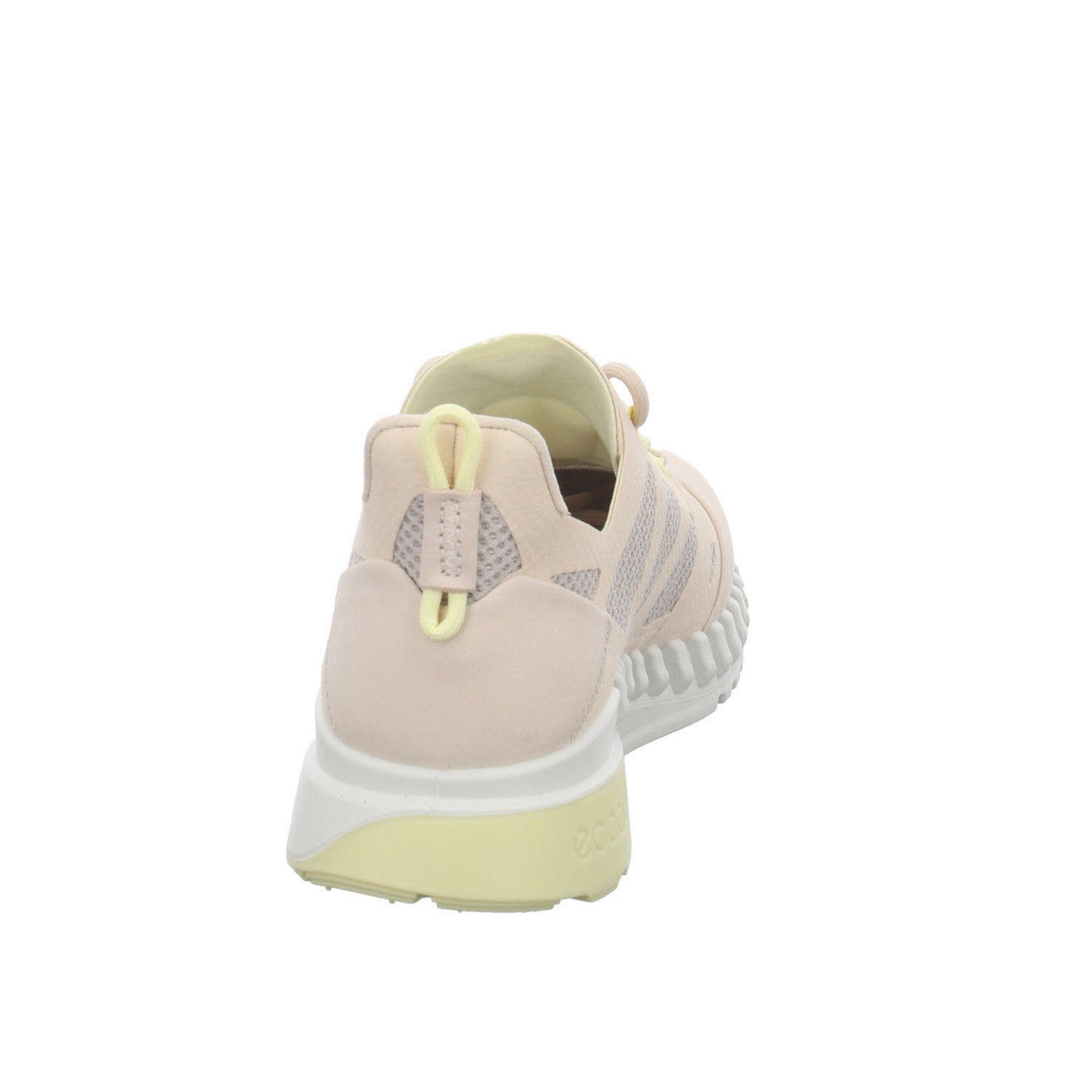 Ecco Damen Sneaker Schuhe Zipflex Sneaker Schnürschuh Leder-/Textilkombination