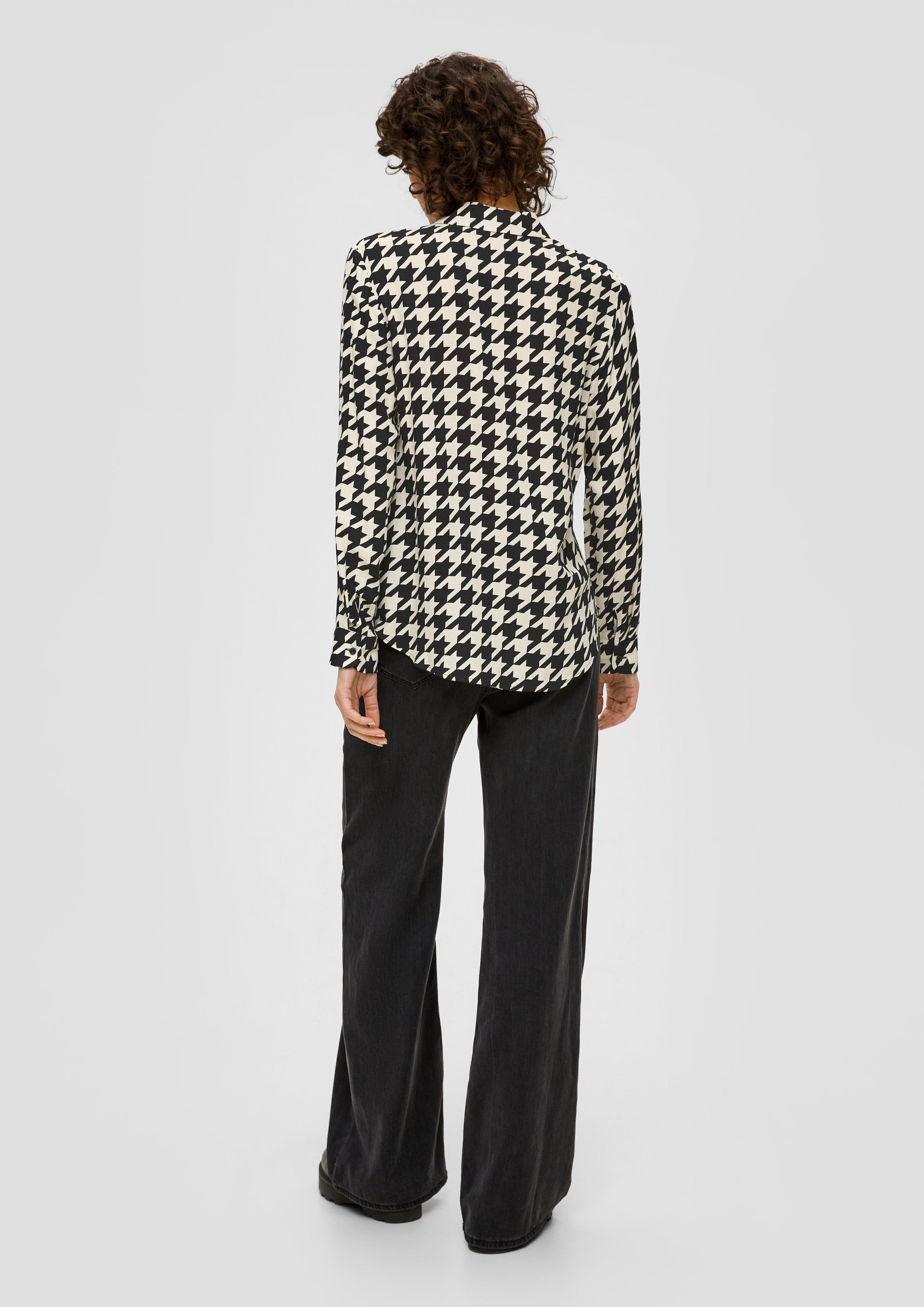 Bluse mit Allovermuster  2139059-99R3