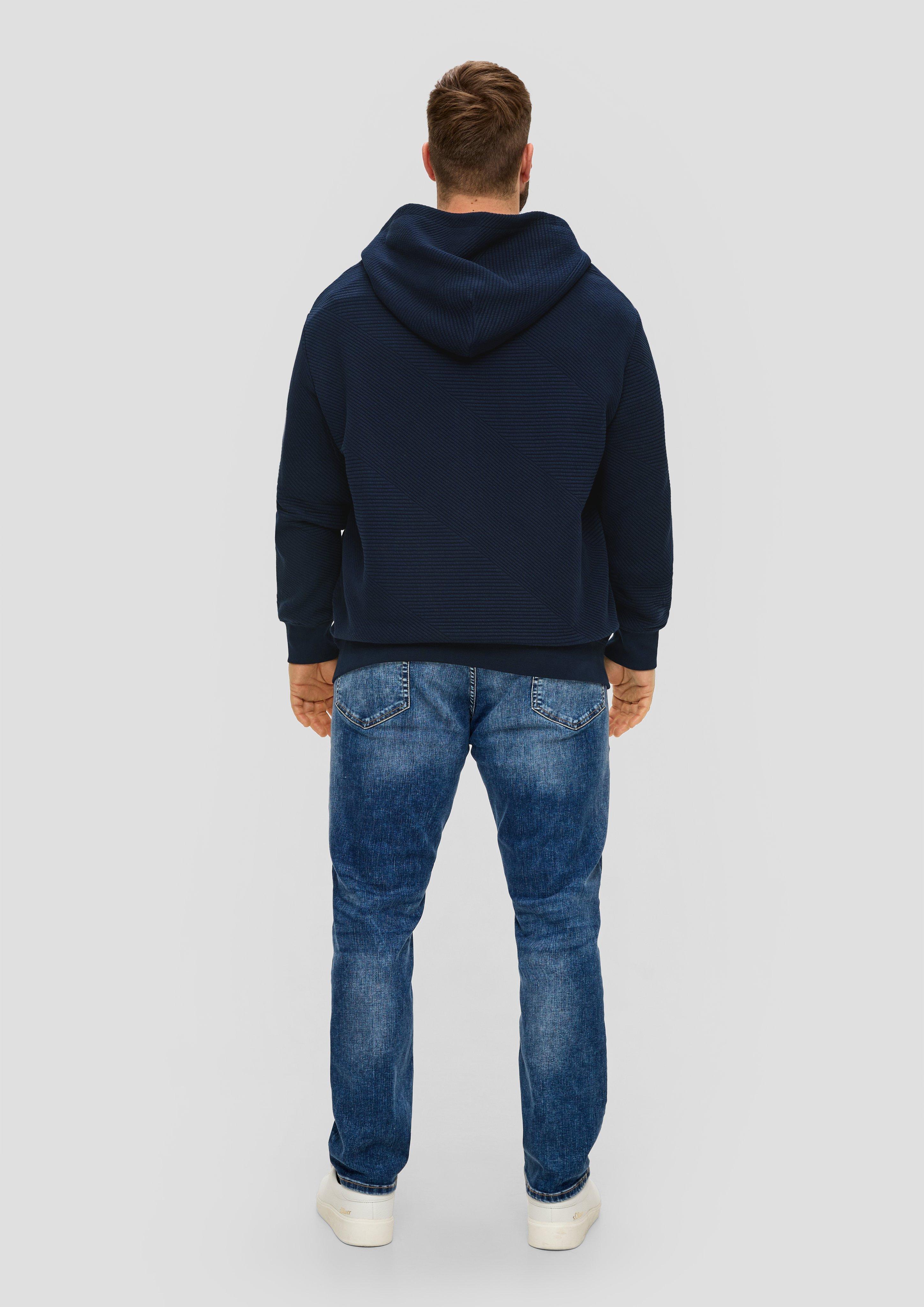 Kapuzenjacke mit Strukturmuster  2143407-5978