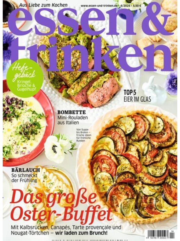 Hubert Burda Media 12 x ESSEN & TRINKEN Zeitschrift (Gutschein für Jahres Abo) günstig kaufen onesize