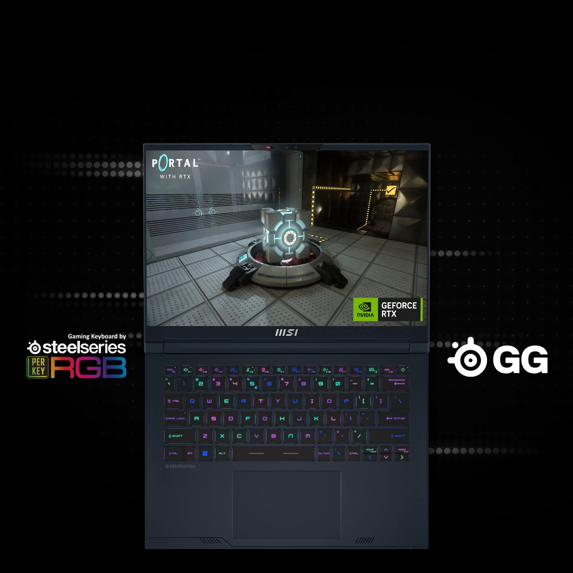 MSI Stealth 14 Studio A13VE-029 Gaming-Notebook (35,7 cm/14 Zoll, Intel Core i7 13700H, GeForce RTX 4050, 1000 GB SSD)