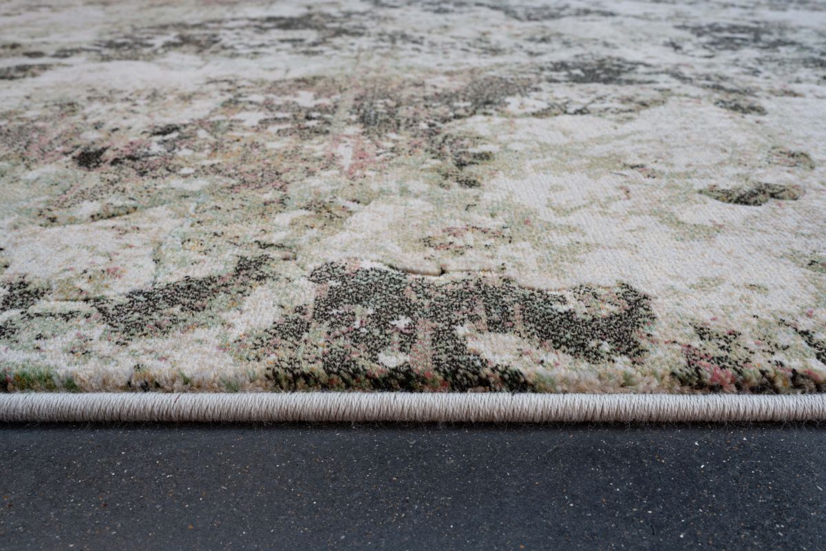 Webteppich Exellenza Weiß-Grün 160 x 230 cm