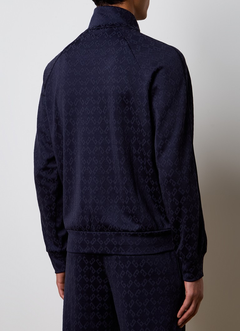 Givenchy treningsjakke med logotrykk og sidelommer
