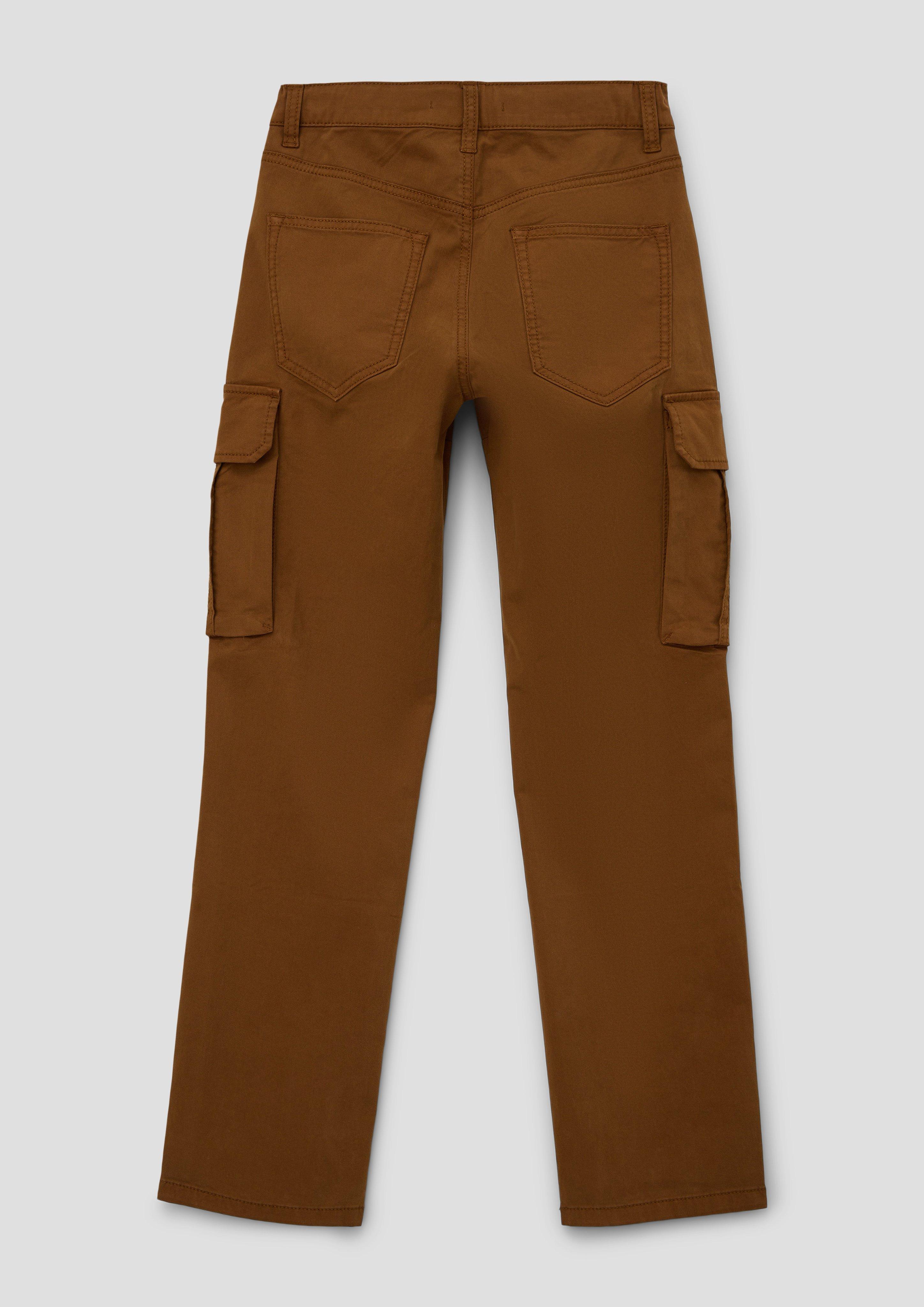 Pete: Twill-Hose mit Cargotaschen  2132243-8743