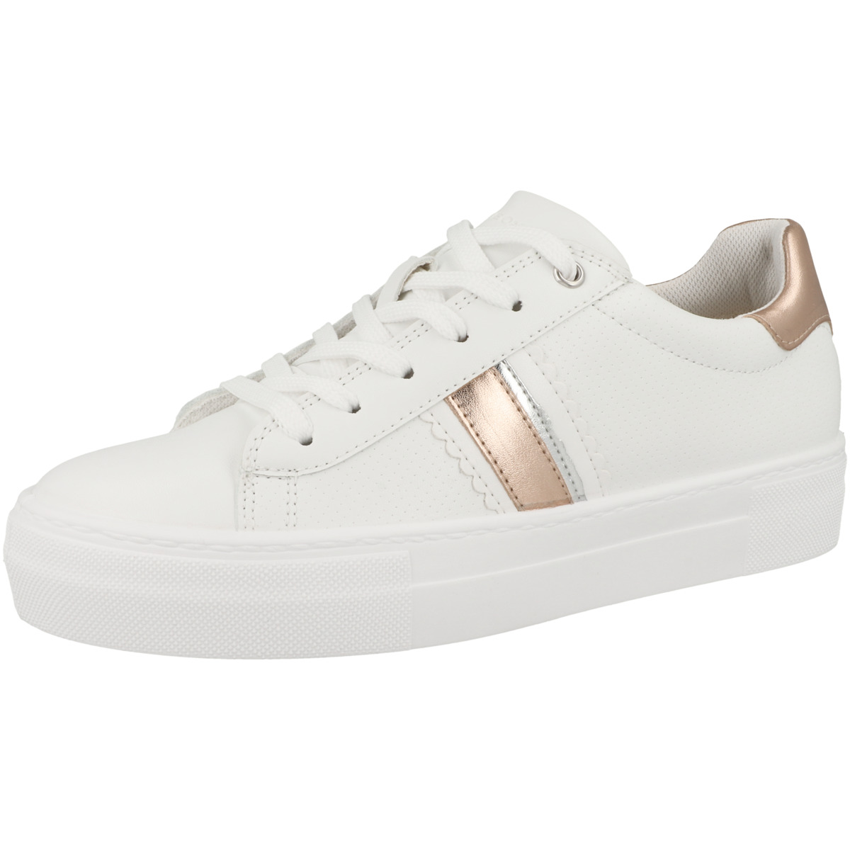 Geox D Claudin A Sneaker Low weiss