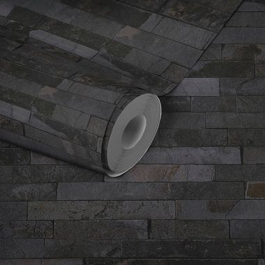 living walls Vliestapete Best of Wood`n Stone 2nd Edition, Steinoptik, Tapete Stein