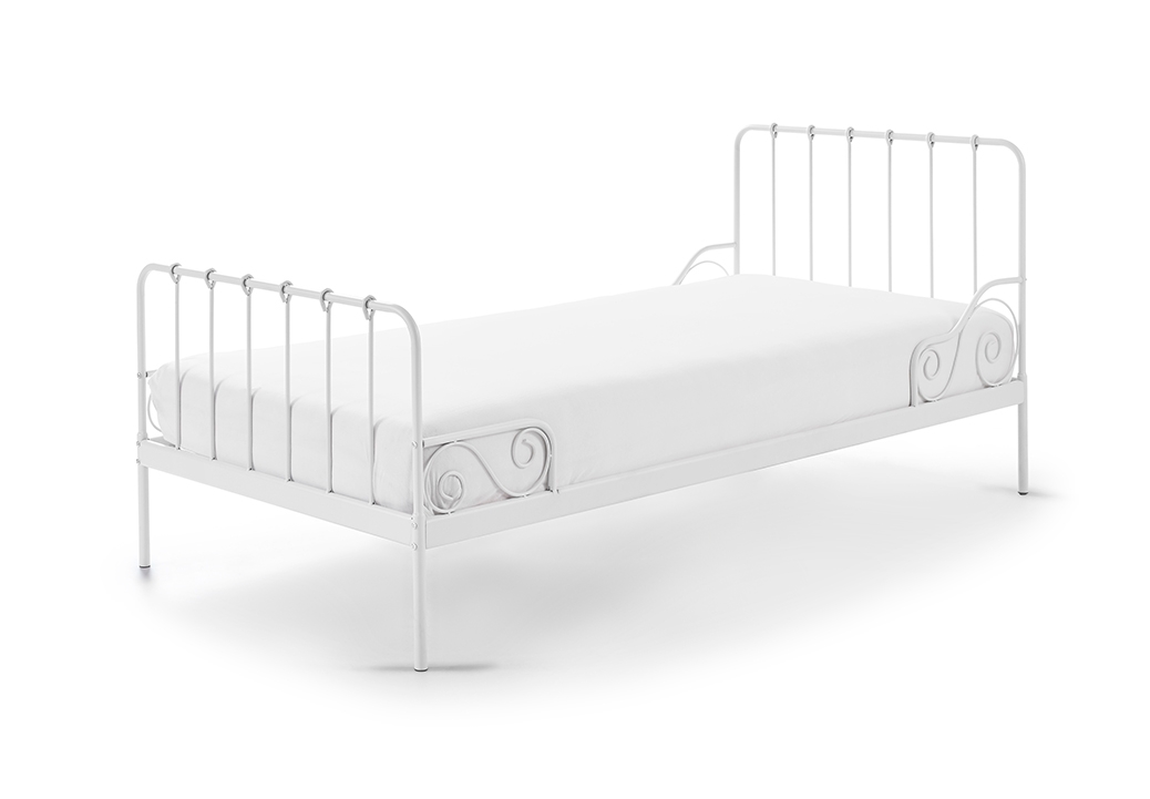 VIPACK Metallbett Alice Liegefläche 90 x 200 cm weiß