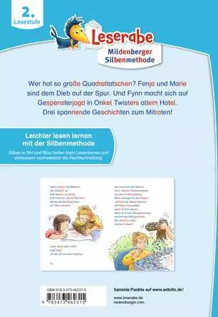 Leserabe mit Mildenberger Silbenmethode: Krimigeschichten zum Mitraten