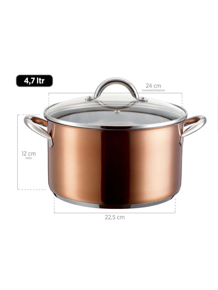 Mäser Kochtopf-Set Asterion in Kupfer günstig kaufen onesize