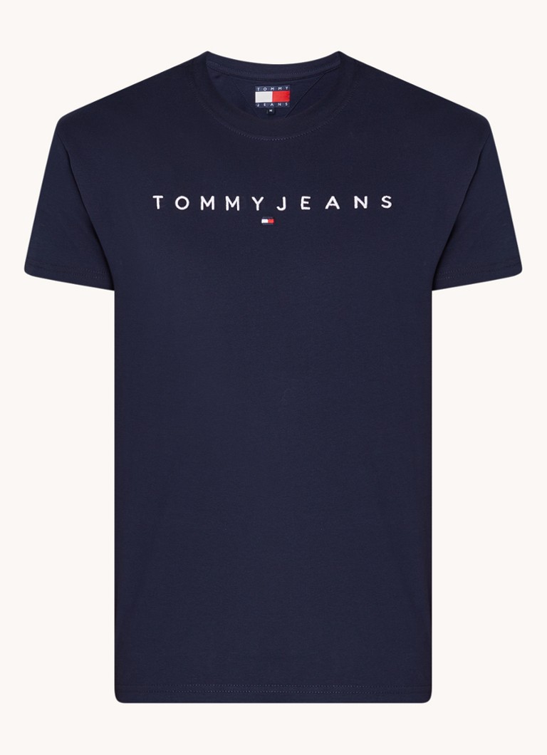 Tricou Tommy Hilfiger cu logo brodat