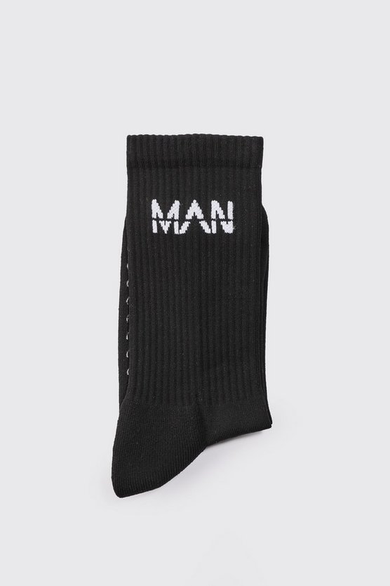 Man Active Trainings Grip Rundhals Socken
