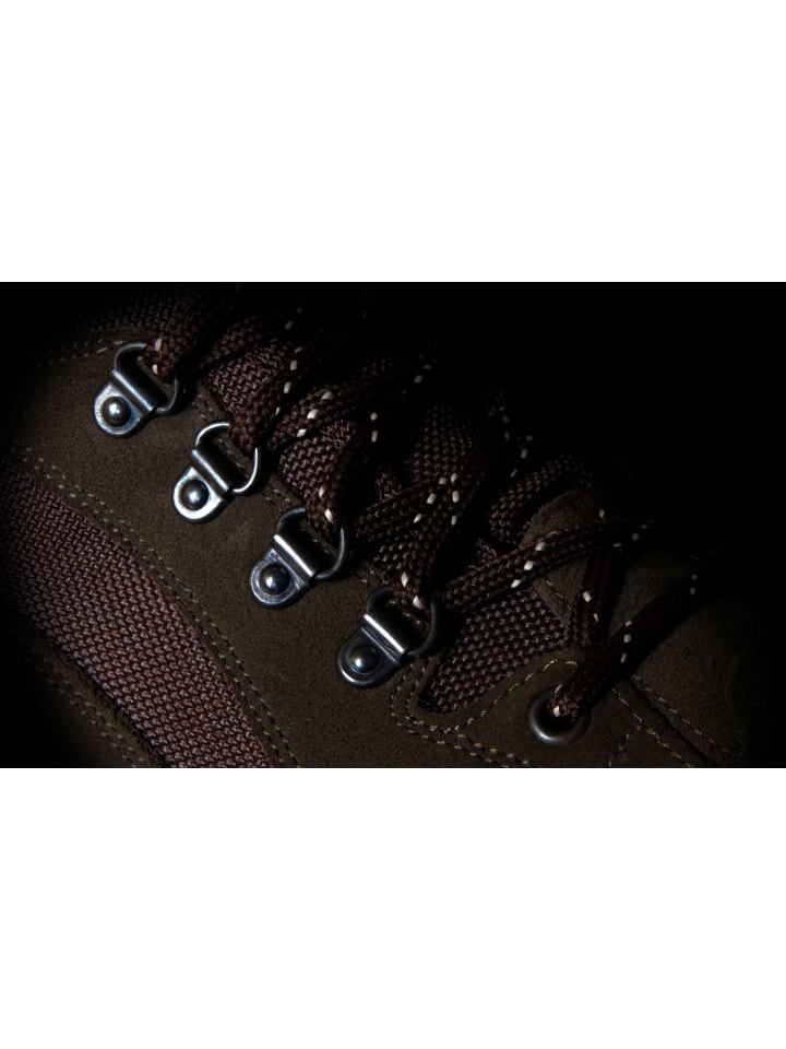 GUGGEN MOUNTAIN Wanderstiefel Uni in Braun günstig kaufen