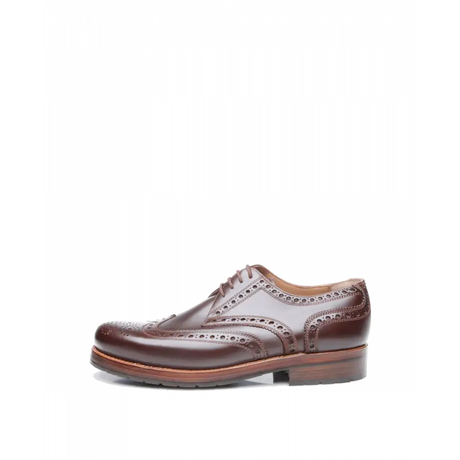Heinrich Dinkelacker - Businessschuhe Derby RIO FULL-BROGUE H Nubukleder - braun