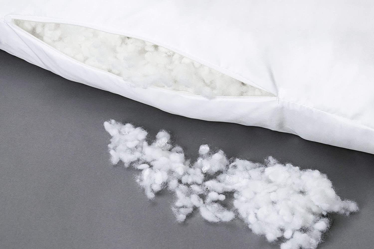 Amilian Stillkissen (Made in EU) mit Füllung inkl. Bezug (60x42 cm), Lagerungskissen, Seitenschläferkissen, Schwangerschaftskissen zum Schlafen, pregnancy pillow, mit hochwertiger Stickerei