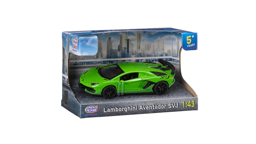 Müller - Toy Place - 1:43 Modellauto mit Rückzugmotor, verschied. Modelle, sortiert