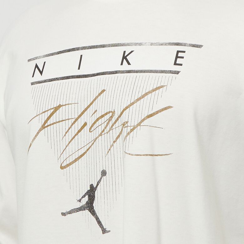 JORDAN Long-Sleeve Graphic T-Shirt sail/black