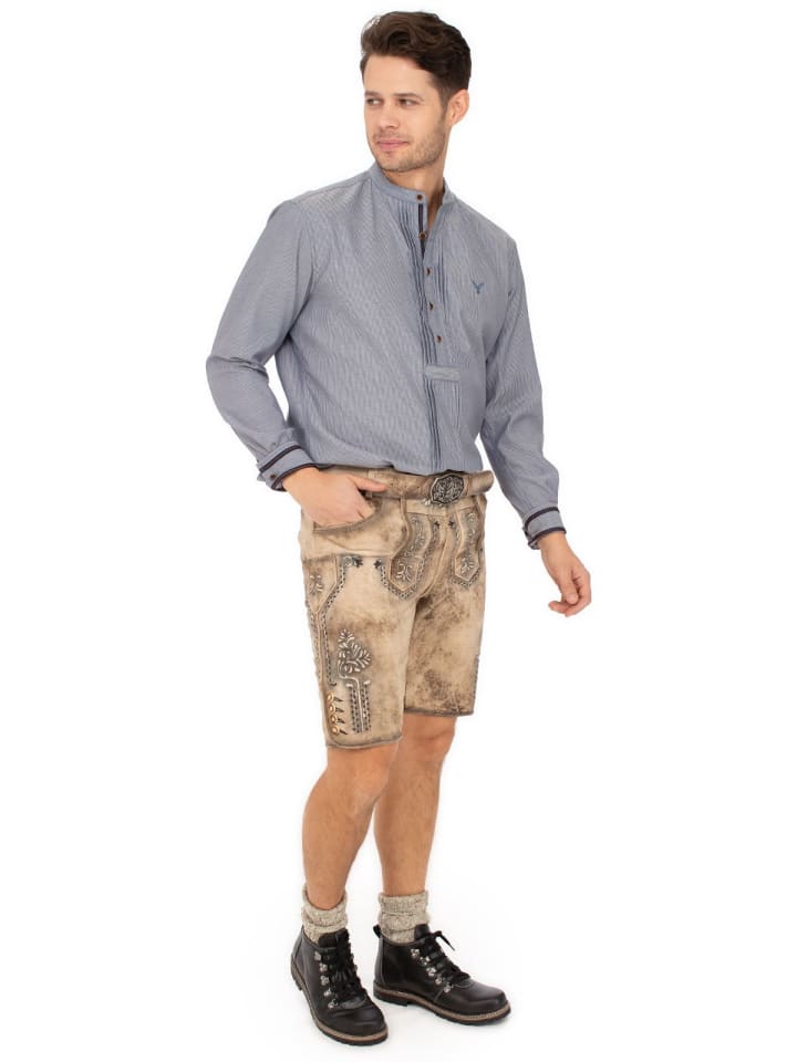 MADDOX Lederhose ZUGERSEE in dunkelbraun günstig kaufen
