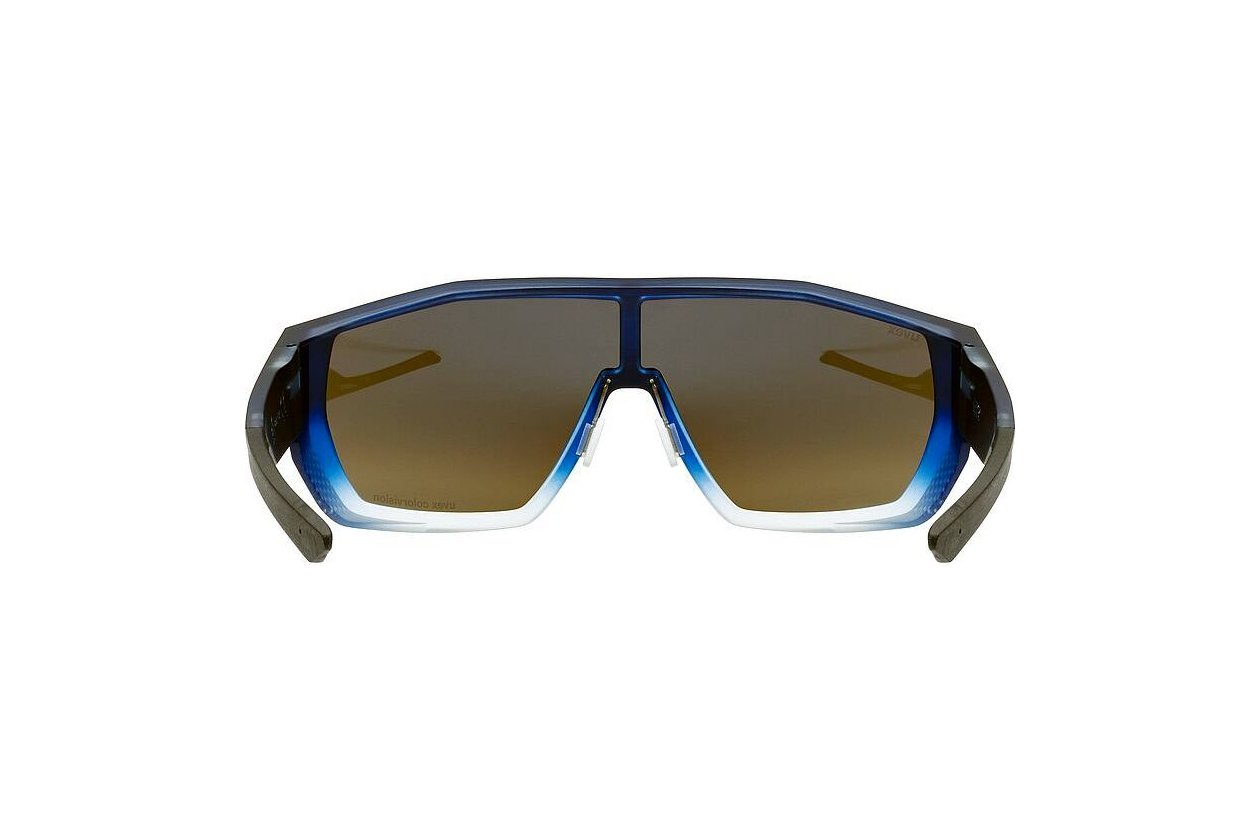 Uvex MTN Style CV Blue Matt Fade / Mirror Blue