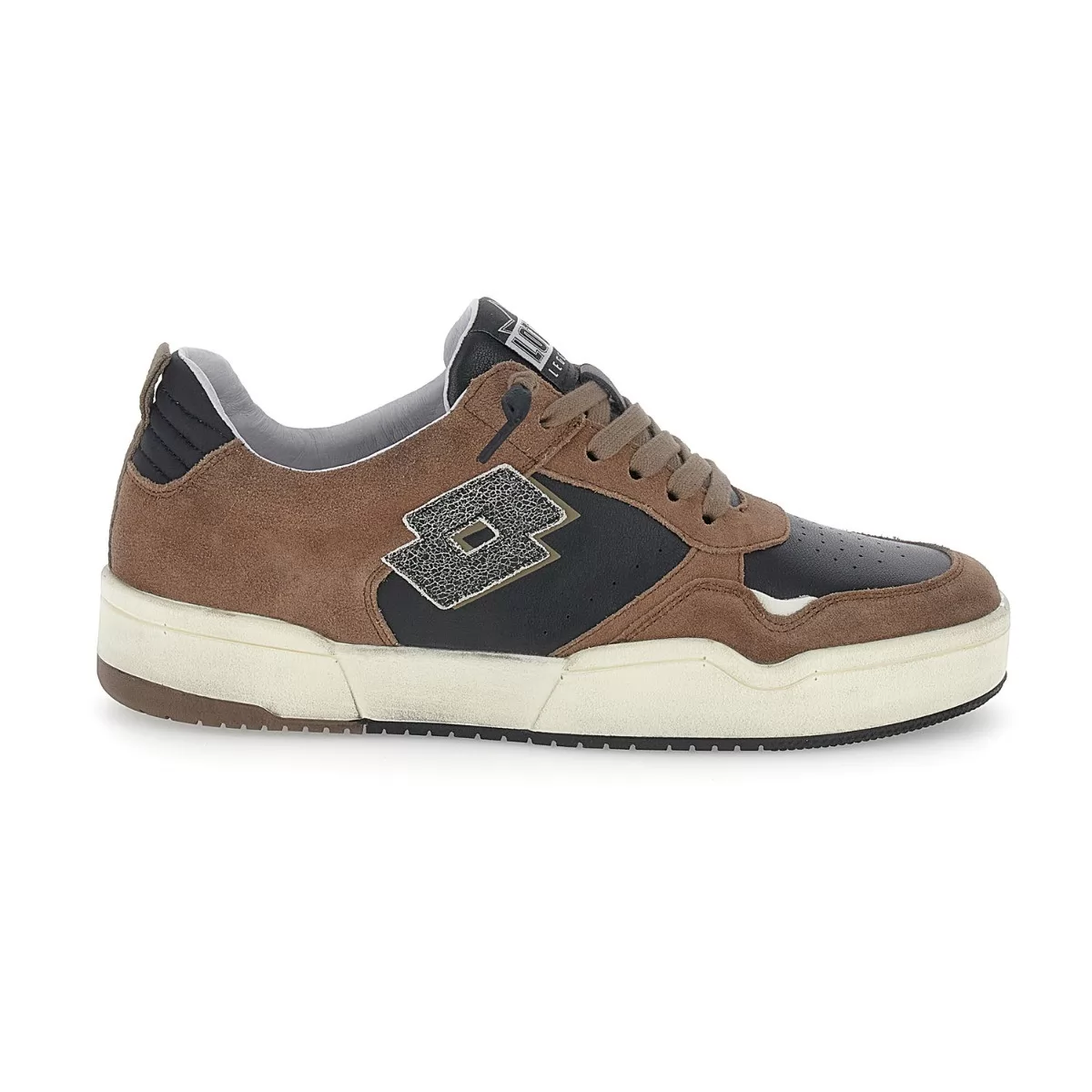 HOOP STARS SUEDE CARIBOU BRUN/HELSVARTA