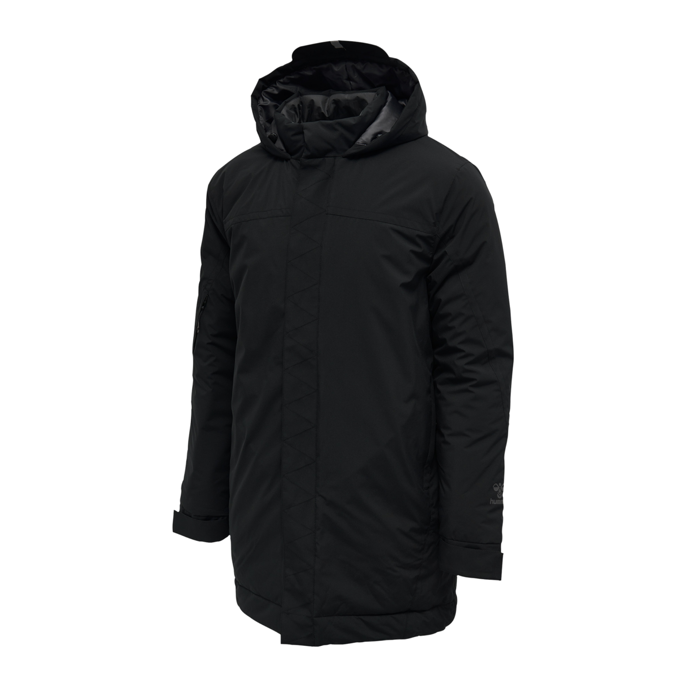 Hummel North Parka Jacke Schwarz F1006