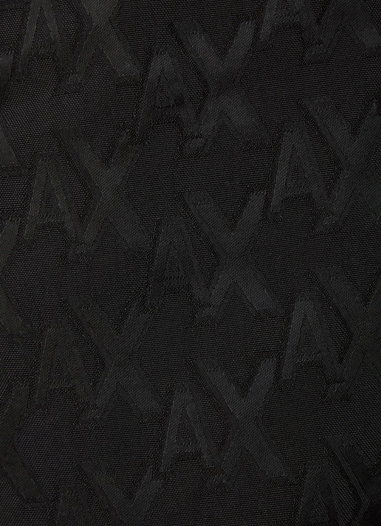 Camicia Armani Exchange a vestibilità classica con logo stampato
