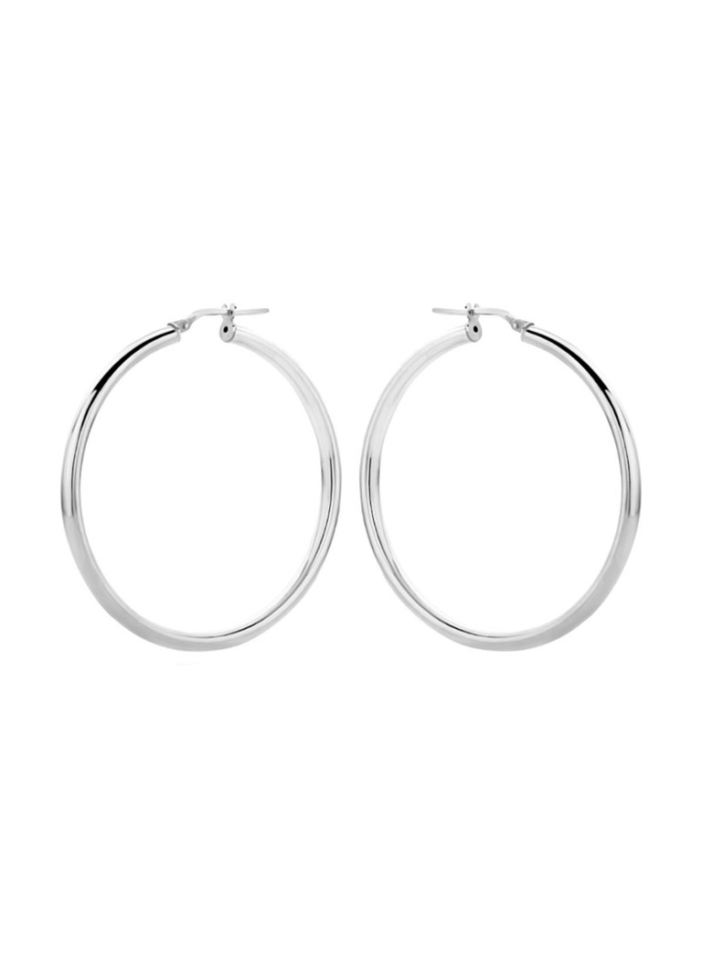 Casa Jewelry Rondinella S silver hoop earrings
