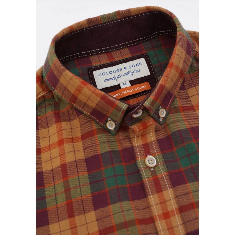 Colours & Sons Langarmhemd Herren