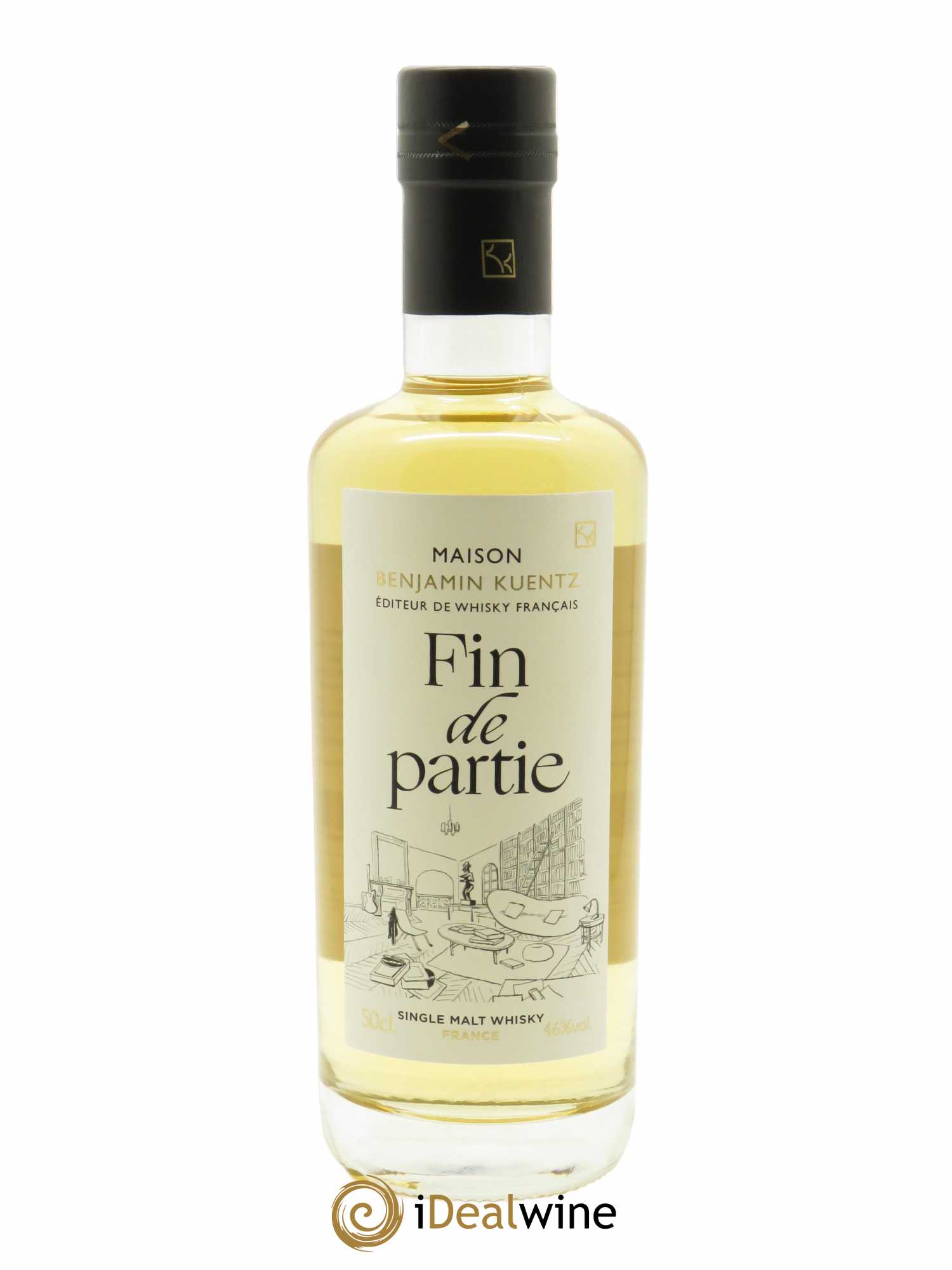 Whisky Maison Benjamin Kuentz Fin de Partie (50cl)  - Lot de 1 Bouteille