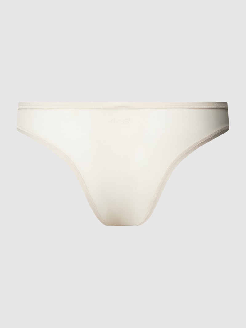 Slip mit Label-Detail Modell 'Soft Adapt' in beige