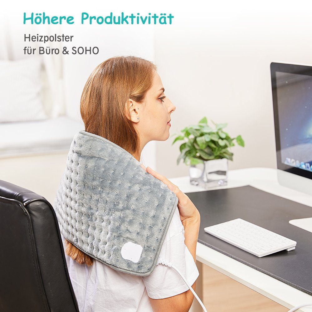 Spark Heizkissen Heizkissen mit Abschaltautomatik, für langanhaltende und wohltuende Wärme