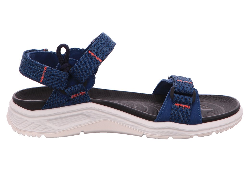 ECCO Komfort Sandalen blau Outdoor