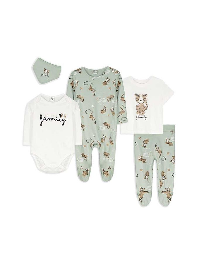 Set aus Shirt und Hose - Allover-Print