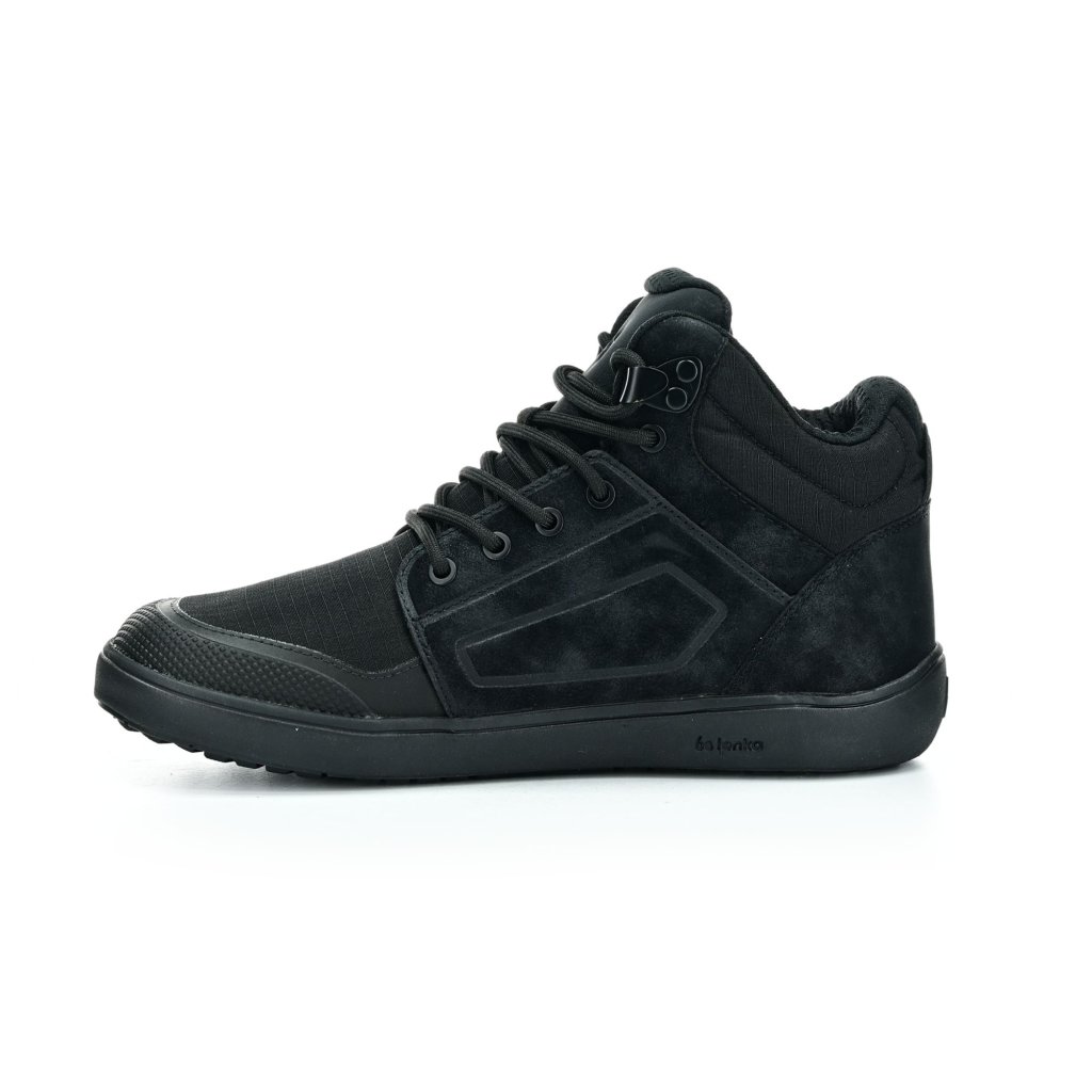 Be Lenka ArcticEdge All Black Barfußstiefeletten