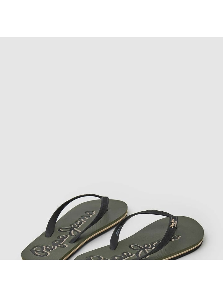 Pepe Jeans Flip-Flops Bay in Grün günstig kaufen