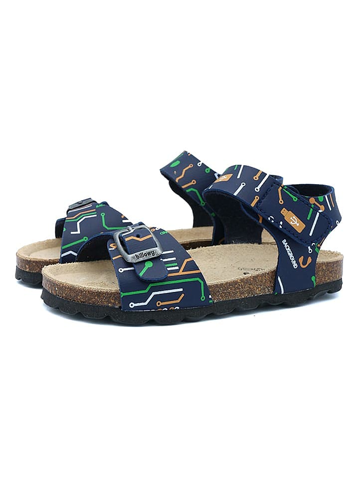 billowy Sandalen in Dunkelblau günstig kaufen 26