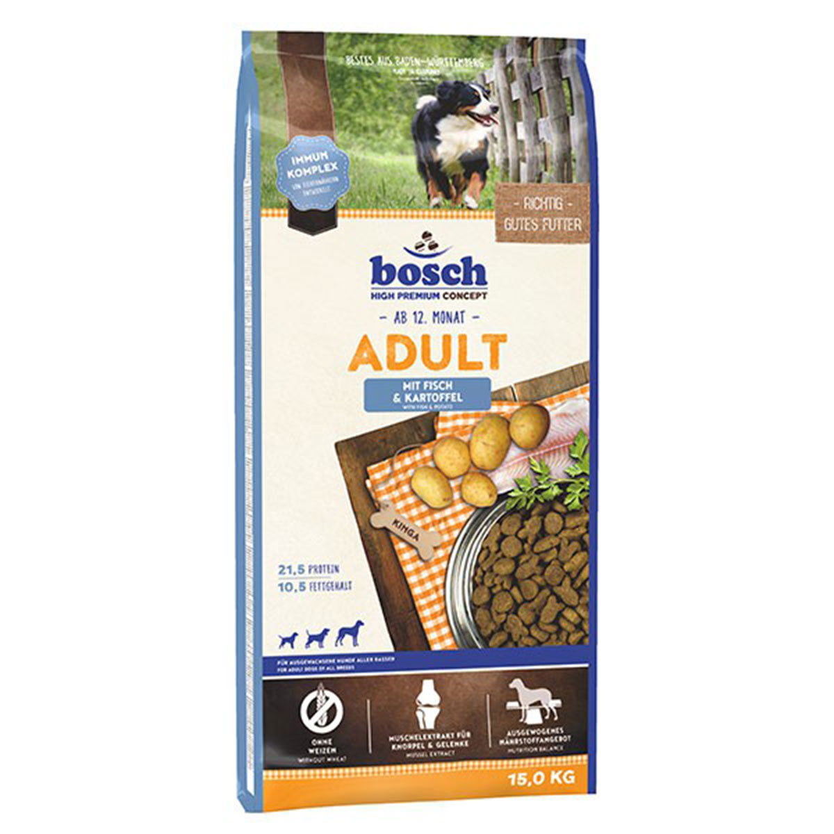 Bosch Hundefutter Adult Fisch & Kartoffel kaufen bei ZooRoyal