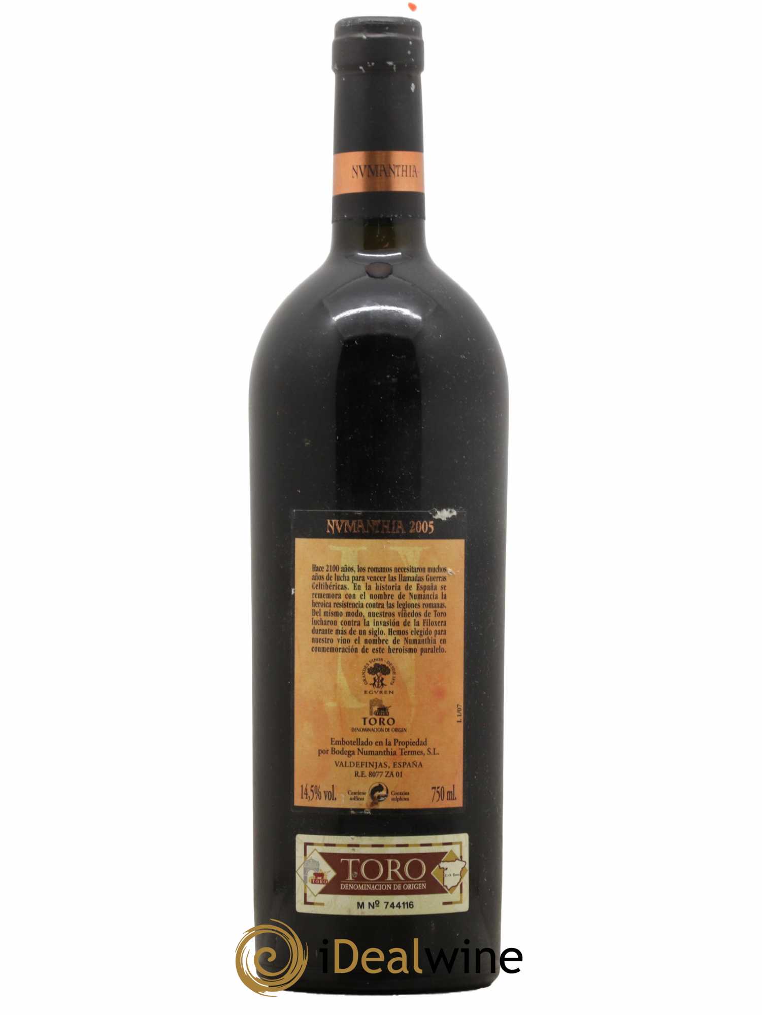 Toro DO Bodega Numanthia Numanthia  2005 - Lot de 1 Bouteille